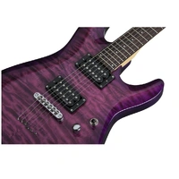 Schecter Research C-6 Plus  Electric Guitar Electric Magenta  SCH-445