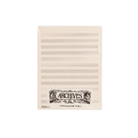 Archives Manuscript Score Pads, 12 Stave, 50 Sheets