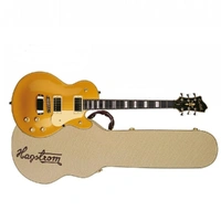 Hagstrom Swede Single Cut 6 String Electric Guitar SWE-GOT Gold Top 