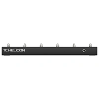 TC Helicon Sturdy 6-Switch Accessory Footswitch For Expanded Remote Control