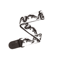 D'Addario Woven Guitar Strap, Dragon Tattoo Art