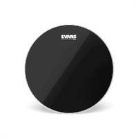 Evans Black Chrome Drum Head, 8 Inch