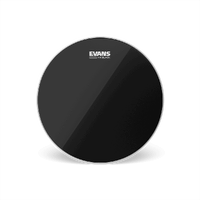Evans MX Black Marching Tenor Drum Head, 8 Inch
