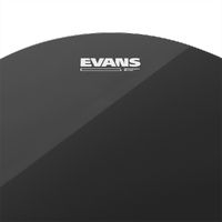 Evans Resonant Black Drum Head, 12 Inch