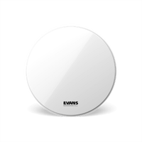 Evans EQ3 Resonant Smooth White Tom Hoop Drum Head, No Port, 16 Inch