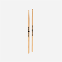 Promark Hickory 7A "Pro-Round" Wood Tip drumstick