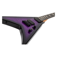 Spira v-500-TPP-E Electric Guitar - Trans Purple - Ebony Fretboard