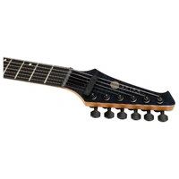 Spira Guitars X-500 TBK Ebony Fretboard Electric Guitar - Transparent Black