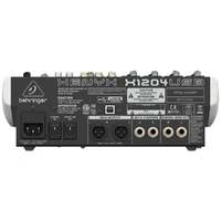 The Behringer Premium 12-Input 2/2-Bus XENYX X1204USB Mixer With Mic Preamps