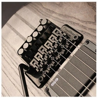 Cort X500 OPTG Electric Guitar Open Pore Trans Grey Emg P/up's Floyd Rose