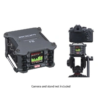 Zoom F6 Multitrack Field Recorder 6-input/14-track Field Recorder 