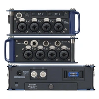 Zoom F8N Multitrack Field Recorder 8-in/4-out Field Audio Recorder/Mixer and USB