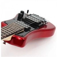 Hofner Shorty Deluxe Electric Guitar with Gig Bag - Red