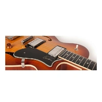 GODIN  Montreal Premiere Supreme Lightburst Flame HG Supreme Semi Hollow