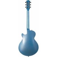 Godin Imperial Blue 6-String Montreal Premiere LTD Hollowbody Electric Guitar 