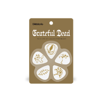 D'Addario Grateful Dead Icons, White ¶ÿCelluloid, Medium