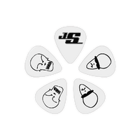 D'Addario Joe Satriani Guitar Picks, White, 10 pack, Heavy