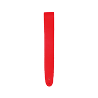 D'Addario Classic Leather Guitar Strap, Red