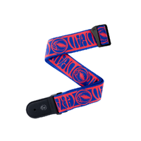 D'Addario Grateful Dead Woven, Steal Your Face, Red/Blue