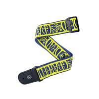 D'Addario Grateful Dead Woven, Dancing Bears, Yellow/Navy