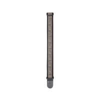 D'Addario Woven Guitar Strap, Brown Jaquard Design