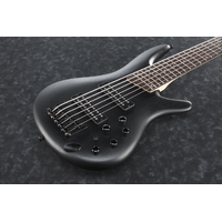 Ibanez SR306EB WK Electric 6 String Bass Guitar - Weathered Black