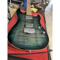 Ernie Ball Music Man Sabre HT Electric Guitar - Yucatan Blue