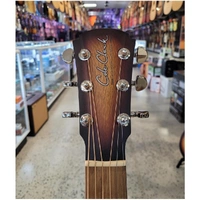 Cole Clark Angel 1 Southern Silky Oak Acoustic / Electric Guitar w/ Cutaway - Sunburst