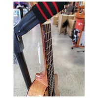 Eddy Finn Ukulele Soprano Flamed Okume  Uke TF-11S Aquila Strings High Gloss