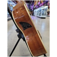 Eddy Finn EF-13-TE Acoustic / Electric Tenor Ukulele with Cutaway Spruce Top