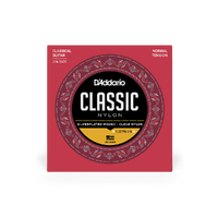 D'Addario EJ27N 3/4 Student Nylon Fractional Classical Guitar Strings, Normal Tension