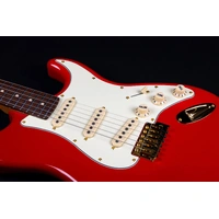 JET JS-380-RD-G Electric Guitar - Red  with Gold Hardware