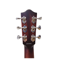 Katoh Hispania Acoustic / Electric Guitar Mahogany - Cognac Burst With Bag