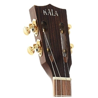 Kala Solid Spruce Top Koa Gloss Baritone Cutaway Ukulele - Acoustic / Electric