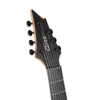 Cort KX707 Evertune - 7-String - Electric Guitar Open Pore Black