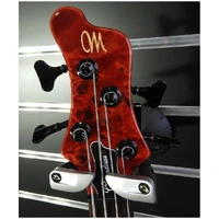 Mayones Comodous 4 Classic 4-String Electric Bass with Hard Case - Liquid Red