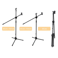 BBT MS-200 Boom / Straight microphone stand - Dual Use