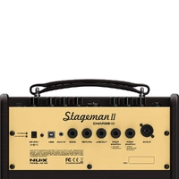 NU-X Stageman II Charge, 80W Battery Powered Acoustic Guitar Amplifier with Digital FX