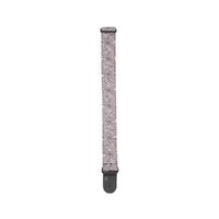 D'Addario Polyester Guitar Strap, Optical Art. White