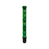 D'Addario Polyester Guitar Strap, Optical Art Green Orbs