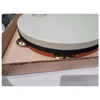 Meinl Percussion 12-Inch Rubber Wood Pandeiro / Vented Brass Jingle - DEMO