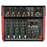 Proel PLAYMIX6 Compact 8-channel mixer with DSP and USB/BT interface