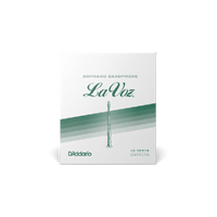 La Voz Soprano Saxophone Reeds, Strength Hard, 10 Pack