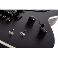 Schecter PT FR-S SLS Elite Evil Twin 6 String Electric Guitar - Satin Black