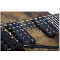 Schecter Reaper-6 Floyd Rose Satin Inferno Burst Electric Guitar Poplar Burl Top