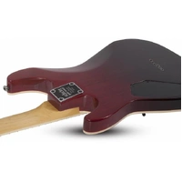 Schecter SCH-2034 6 String  Electric Guitar Omen Extreme-6 Blood Burst Finish 