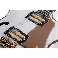Schecter Wayne Hussey Corsair-12 String Electric Guitar - Ivory