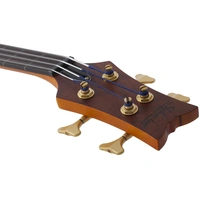 Schecter 4 String  Stiletto Studio-4 Fretless Electric Bass - Honey Satin