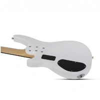 Schecter 4 String  C-4 Deluxe Bass Guitar - Satin White
