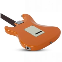 Schecter Nick Johnston USA Signature Electric Guitar Wembley Atomic Orange
